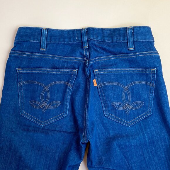 Levi's Orange Tab 1970's Flare Jeans - Size 4/27 - Picture 6 of 6